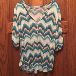Women’s colorful top